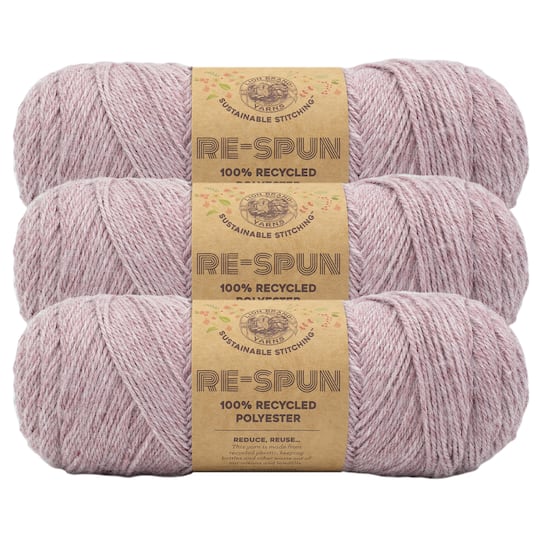 3 Pack Lion Brand® Re-Spun Recycled Yarn